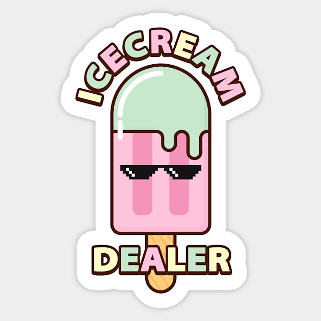 Icecream Dealer Sticker by Woah_Jonny